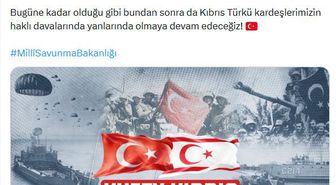 MSB, KKTC’nin Toplumsal Direniş ve Silahlı Kuvvetler Günü'nü kutladı