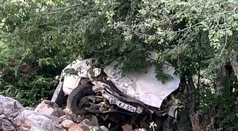 Osmaniye’de otomobil uçuruma savruldu: 1 yaralı