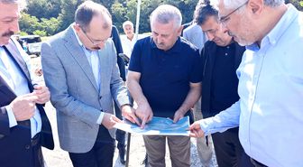 Samsun'da protokol üyeleri Yakakent ve Alaçam'daki yatırımları inceledi