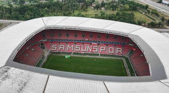 Samsunspor’un stat zemini yeni sezona hazırlanıyor: Hibrit çim uygulamasına başlandı