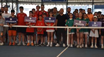 Şırnak'ta ANALİG Tenis Grup Müsabakaları başladı