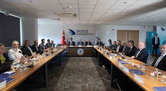Üniversitelerarası kurul yönetim kurulu toplantısı Düzce’de yapıldı