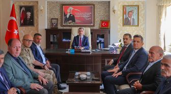 Vali Eldivan’dan Kaymakam Yıldırım’a Ahat’a hayırlı olsun ziyareti