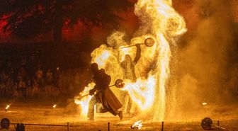 Albüm: Hırvatistan'da düzenlenen 14. Orta Çağ Festivali'nde renkli performanslar sergilendi