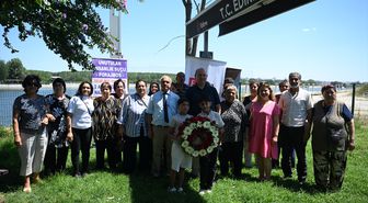Auschwitz kampında hayatını kaybeden Romanlar Edirne'de anıldı