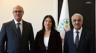 DEM Parti İmralı Heyeti, Abdullah Öcalan ile görüşmenin ardından İmralı Adası’ndan döndü