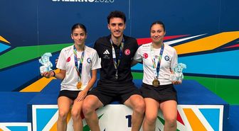 Gazi Üniversitesi, Avrupa Üniversite Oyunları'nda badmintonda 2 madalya kazandı