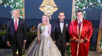 Kılıçdaroğlu, Tuğçe Bekmez ile Sinan Ok’un nikah şahidi oldu