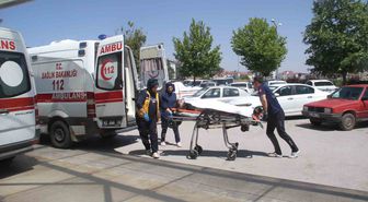 Kontrolden çıkan araç araziye savruldu, sürücü yaralandı