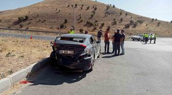 Malatya’da iki otomobil çarpıştı: 8 yaralı