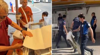 Özür diledi ama kurtulamadı! Zabıta tezgâhını kaldırdı