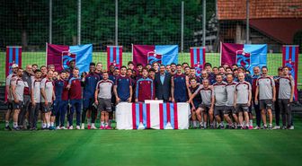 Trabzonspor’un 59. kuruluş yıl dönümü, Avusturya kampında kutlandı