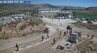 Traktörü üzerlerine sürdüğü kavganın kamera görüntüleri ortaya çıktı