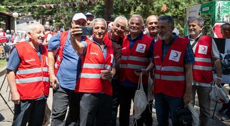 Türk Kızılay, Çamkoru Kampı'nda 'Yurt Kardeşliği 60. Yıl Buluşması' düzenledi
