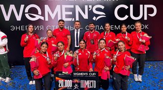 U23 Belneftekhim Women’s Cup’ta milliler, takım halinde 3. oldu