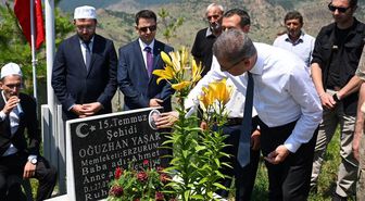 Vali Baruş, Şehit Oğuzhan Yaşar için düzenlenen Mevlid-i Şerif programına katıldı