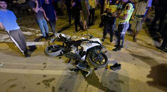 Aksaray'da otomobil ile motosikletin çarpıştığı kazada 1 kişi öldü, 1 kişi yaralandı