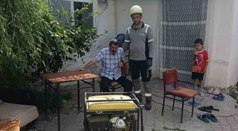 Aras EDAŞ’tan planlı bakım sürecinde hastaya mobil jeneratör desteği