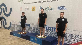 Aydınlı Özel Sporcular Konya'daki Yüzme Şampiyonasından 4 Gümüş Madalyayla Döndü