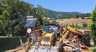 Çanakkale'de 16 Kaçak Yapı Yıkıldı