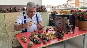 Emeklinin doğa sanatı: 80 figür