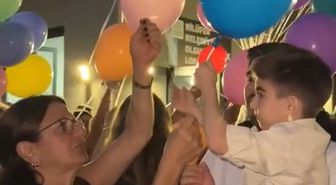 Dubai’deki tedavisi tamamlanan DMD hastası Kuzey’e ‘balonlu’ doğum günü sürprizi