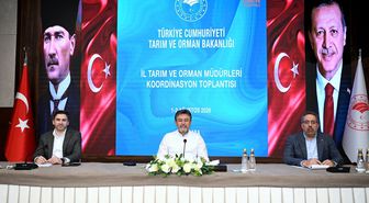 Edirne Tarım Müdürü Köse, İl Müdürleri Koordinasyon Toplantısı'na katıldı