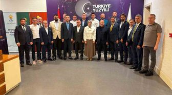 Edremit Ticaret Odası'ndan AK Parti Genel Merkezi'ne Ekonomi Ziyareti