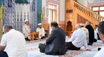 Şenkaya'da 15 Temmuz Şehidi Oğuzhan Yaşar İçin Mevlit Okutuldu