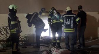 Erzurum’da bir binanın bodrum katında yangın: 6 kişi dumandan etkilendi