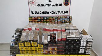 Gaziantep'te Kaçakçılık Operasyonu: 1.45 Milyon TL Değerinde Malzeme Ele Geçirildi