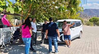Gömeç'te yangın hasar tespit çalışmaları başladı