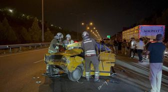 İskenderun'da Zincirleme Kaza: 1 Ölü, 4 Yaralı