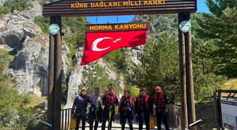 Horma Kanyonu'nda AFAD'dan Eğitim ve Kontrol Geçişi