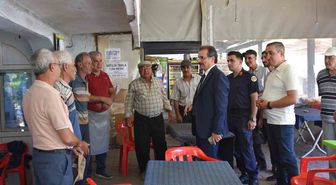 Salihli Kaymakamı Çamurhamamı'nda Yangın Tedbirlerini İnceledi