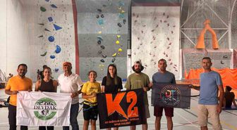 Kayserili 29 Sporcu Spor Tırmanış Temel Eğitimi'ni Başarıyla Tamamladı