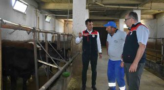 Bayburt'ta Kırsalda Bereket Projesi Kapsamında Yetiştiricilere Ziyaret