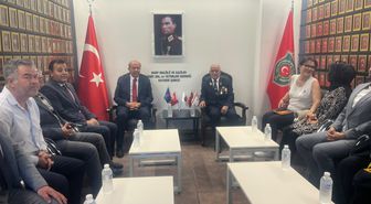 KKTC 5. Cumhurbaşkanı Ersin Tatar’dan Kayseri’de gazilere vefa ziyareti