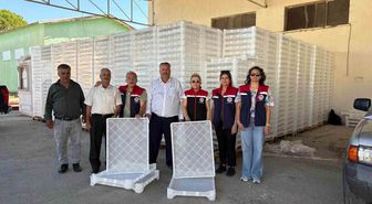 Nazilli'de İncir Üreticilerine 2 Bin 400 Kerevet Dağıtıldı