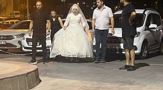 Nevşehir’de gelin arabası takla attı; gelin ve damat yaralandı