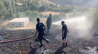 Adıyaman Sincik'te Örtü Yangını Söndürüldü