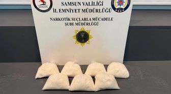 Samsun'da Tırda 7 Kilo Sentetik Uyuşturucu, 2 Gözaltı