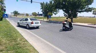 Şanlıurfa'da Motosiklet-Otomobil Çarpıştı: 1 Yaralı