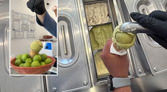 Türkiye'de eşi benzeri olmayan dondurma: Üzerine tuz dökülerek servis ediliyor
