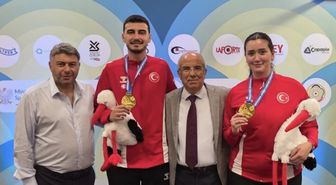 Şimal Yılmaz ve Fahrettincan Er Avrupa Şampiyonu
