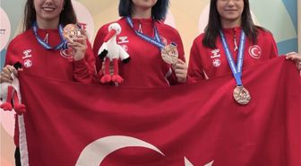U23 Avrupa Şampiyonası'nda havalı tüfekte çifte bronz