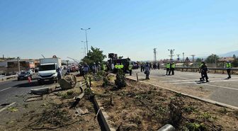 Kayseri'de otobüs devrildi: 1 ölü, 24 yaralı