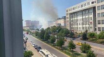 Gebze Adliyesi'nde Güneş Enerjisi Paneli Yangını
