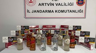 Artvin'de kaçakçılık operasyonu: 10 şüpheliye işlem