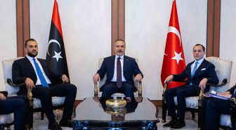 Fidan, Libya'dan gelen heyetle Ankara'da görüştü